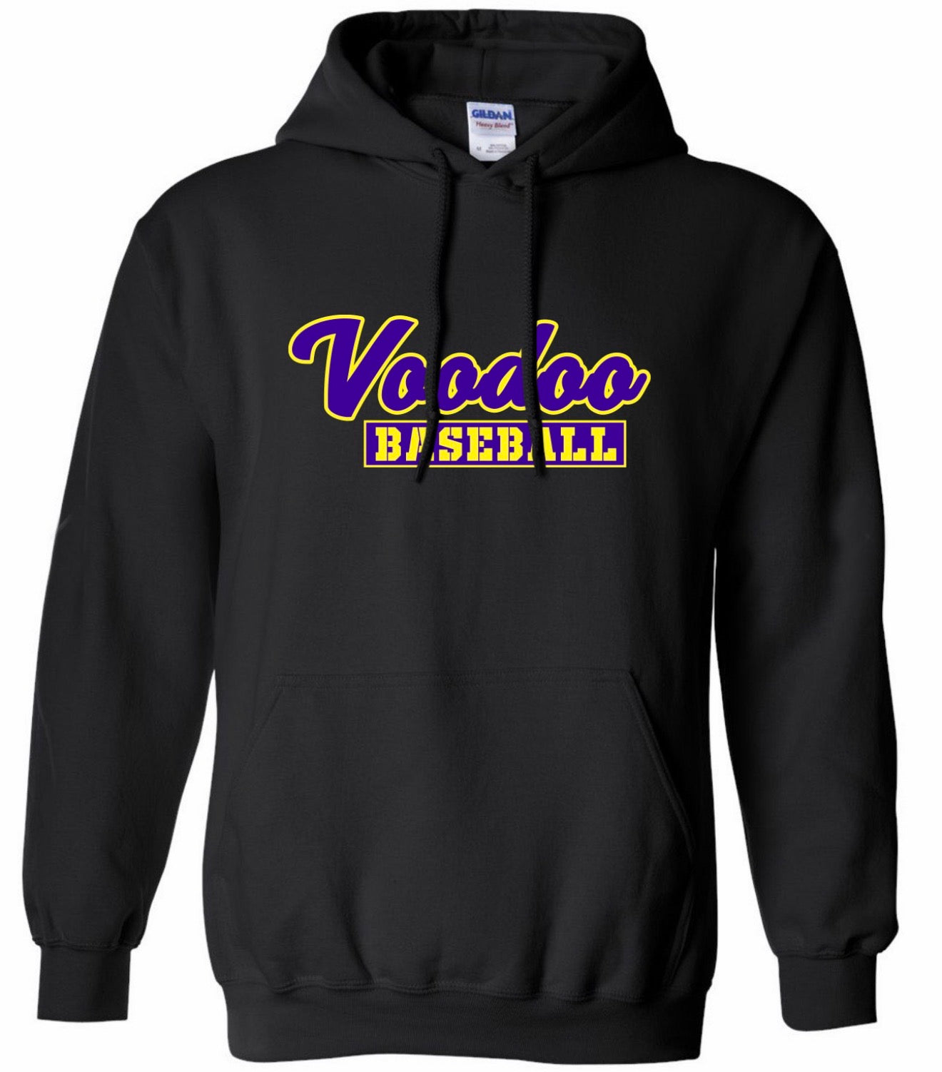 ATHLETIC FLEECE HOODIE Blackout Logo
