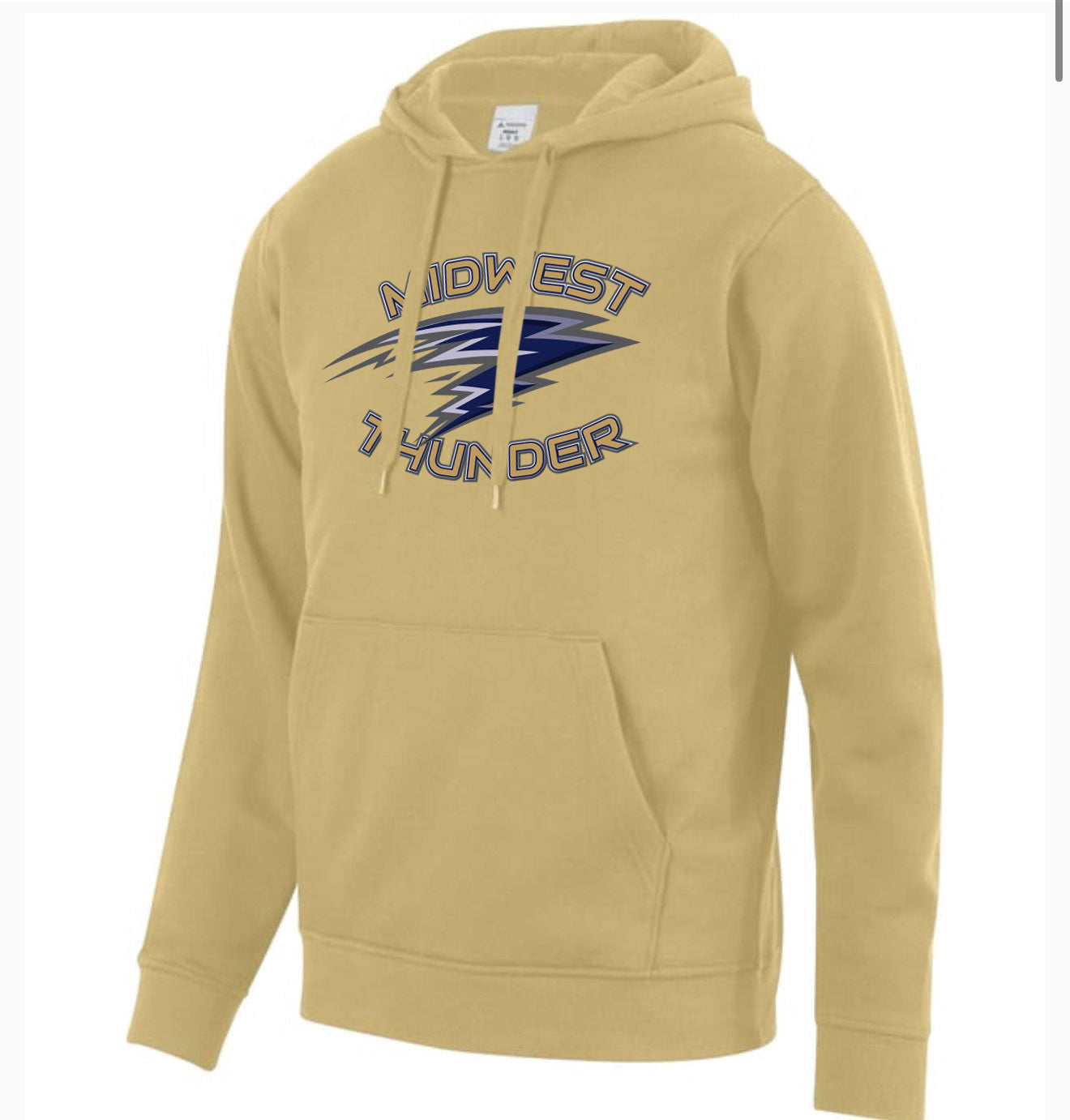 ATHLETIC FLEECE HOODIE unisex sizing