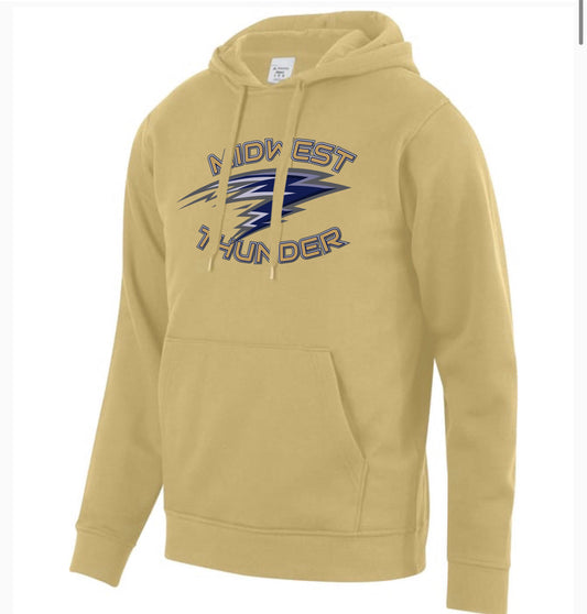 ATHLETIC FLEECE HOODIE unisex sizing