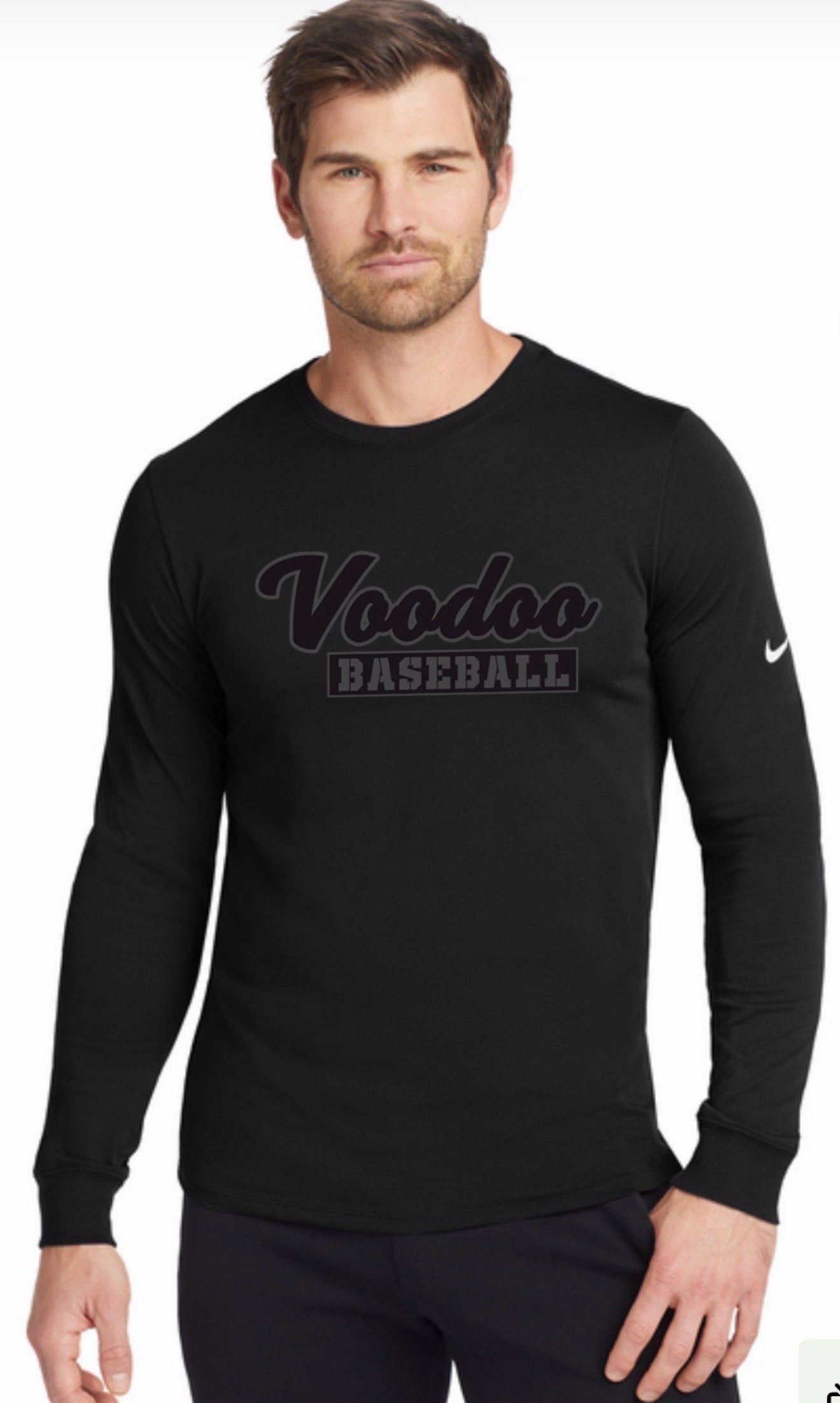 Nike Dri-FIT Cotton/Poly Long Sleeve Tee