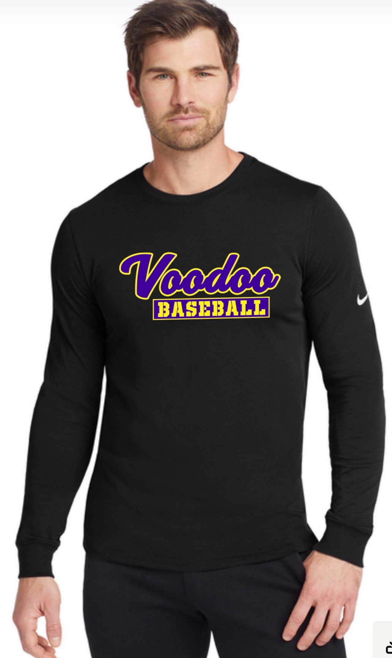 Nike Dri-FIT Cotton/Poly Long Sleeve Tee
